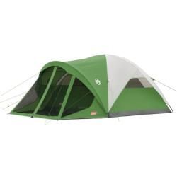 Coleman Evanston Eight person Screened Green/White Tent (12 x 15
