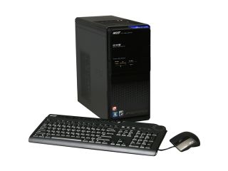 Acer Desktop PC Aspire AM3300 U1332 Phenom II X4 810 (2.6 GHz) 6 GB DDR3 1 TB HDD Windows 7 Home Premium 64 bit
