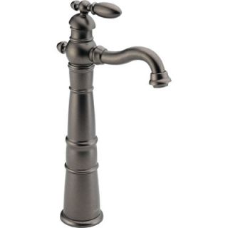 Delta Victorian Single Hole Bathroom Faucet with Single Handle   755