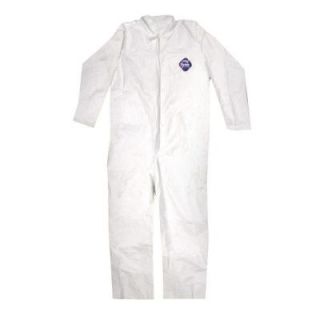 TYVEK No Elastic Disposable Coverall   Large 14122