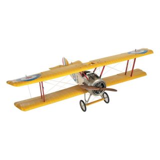 Authentic Models Wood, Metal and Fabric Sopwith Camel Biplane Replica