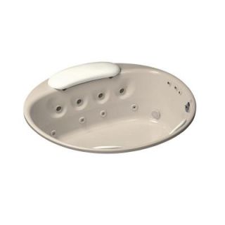 KOHLER RiverBath 5.5 ft. Whirlpool Tub in Innocent Blush DISCONTINUED K 1394 H2 55