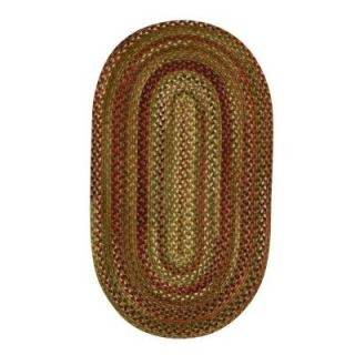 Capel Applause Evergreen 2 ft. x 3 ft. Oval Accent Rug 00512436200