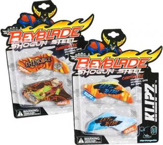 Childrens Klipz Beyblade Let It Rip and Shinobu