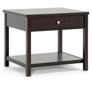 Nashua Brown Modern Accent Table and Nightstand
