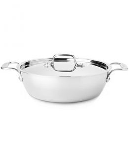 All Clad Stainless Steel 3 Qt. Covered Cassoulet   Cookware   Kitchen