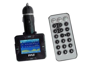 Pyle   Plug In Car  /USB/SD/MMC/MP4/Ipod FM Modulator/Transmitter w/USB Charging Port and Remote