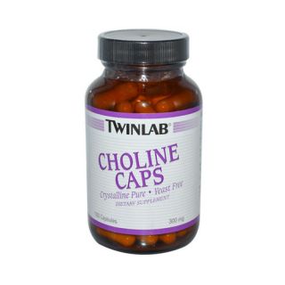 Twinlab 639609 Choline Caps 300 Mg 100 Capsules