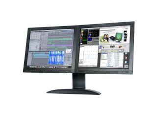 DoubleSight DS 1900 Black 19" 8ms Widescreen Dual LCD Monitor 300 cd/m2 700:1