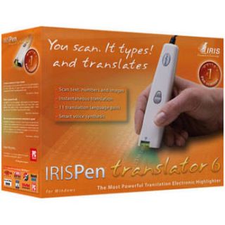 IRIS IRISPen Translator 6 Pen Scanner for Windows USOA403