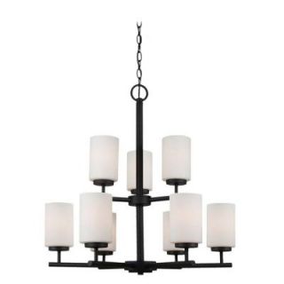 Sea Gull Lighting Oslo 9 Light Blacksmith Chandelier 31162 839