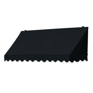 Awnings in a Box 4 ft. Traditional Awning (25 in. Projection) in Ebony 462512