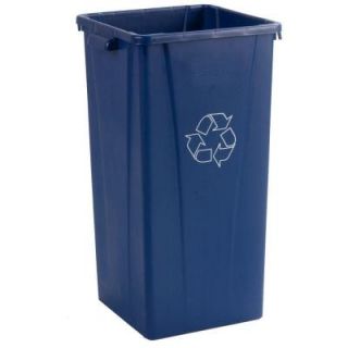 Carlisle Centurian 23 Gal. Blue Square Waste Container (4 Case) 343523REC14