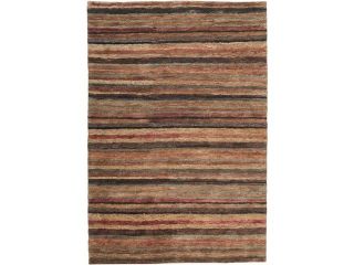 2' x 3' Nights in Tobago Champagne and Espresso Area Throw Rug