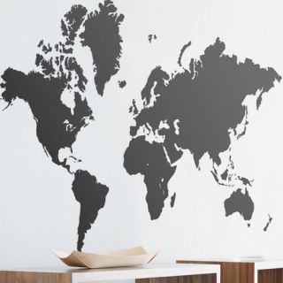 Ferm Living World Map Wall Sticker by Scantrends