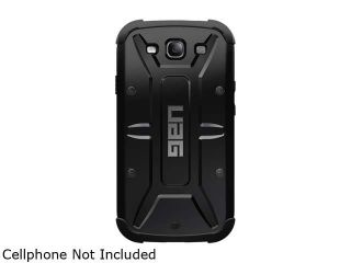 Urban Armor Gear Black Gear Case for Samsung Galaxy S3 w/ Screen Protector UAG GLXS3 BLK