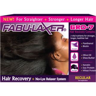 Fabu Laxer Gro 7 Hair Recovery + No Lye Relaxer System