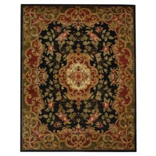 Safavieh Classic Black/Green 8 ft. 3 in. x 11 ft. Area Rug CL234D 9