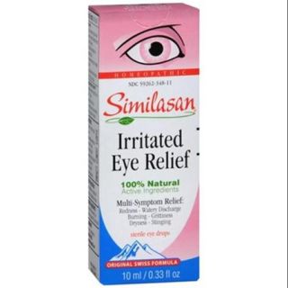 Similasan Irritated Eye Relief Eye Drops 10 mL (Pack of 3)