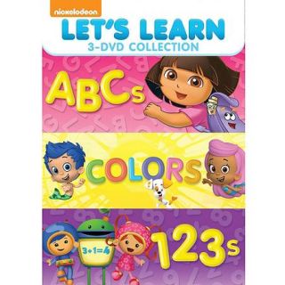 Let's Learn 3 Pack 123s / ABCs / Colors (Full Frame)