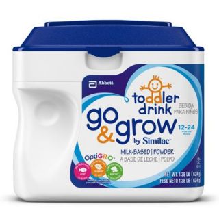 Go & Grow by Similac Milk Based Toddler Drink, Powder, 1.38 lb