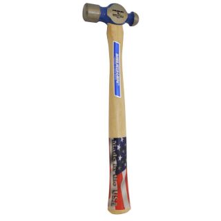 VAUGHAN 8 oz Smoothed Face Steel Ball Peen Hammer