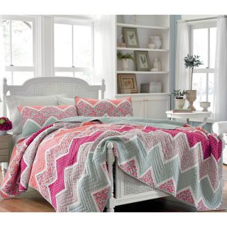 Laura Ashley Ainsley Cotton Quilt and Optional Sham Separates