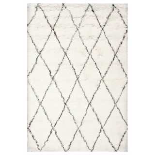 nuLOOM 100% Wool Hand Made Marrakech Shag Rug