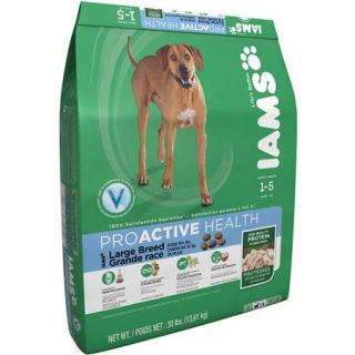 IAMS PROACTIVE HEALTH Large Breed Adult Dry Dog Food 30 Pounds