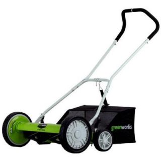 Greenworks 18 in. Reel Mower GW25062