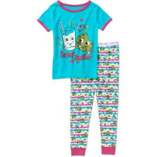 Garanimals Baby Toddler Girl 2 Piece Cotton Tight Fit Pajamas
