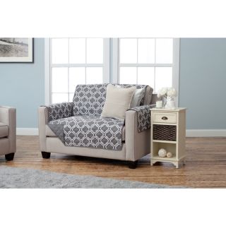 Home Fashion Designs Adalyn Collection Printed Reversible Love Seat