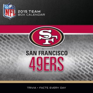 San Francisco 49ers 2015 Box Calendar