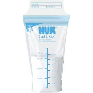NUK / Gerber   Seal n' Go Breast Milk Storage Bags, 200 count