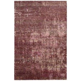 Nourison Silk Shadows Wine 9 ft. 9 in. x 13 ft. 9 in. Area Rug 182814