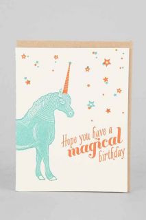 Sugarcube Press Have A Magical Birthday Card