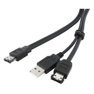 StarTech 3 ft eSATA and USB A to Power eSATA Cable   M/M