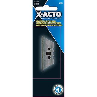X Acto™ Knife Heavy Duty Replacement Blades, 5/Pack