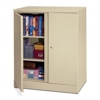 HON Easy To Assemble Storage Cabinet   36" x 18" x 42.8"   2 x Shelf(ves)   2 x Door(s)   218 lb Load Capacity   Securit