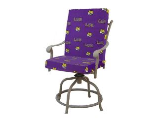 LSU Tigers Louisiana State 2pc Outdoor Chair Cushion Set