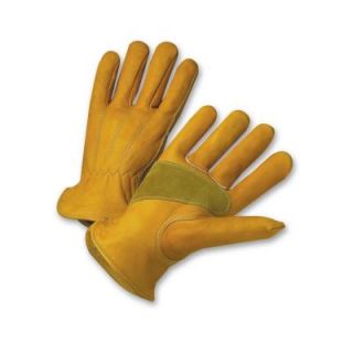 West Chester Grain Cowhide Leather Large Work Gloves HD84000/LMCW12
