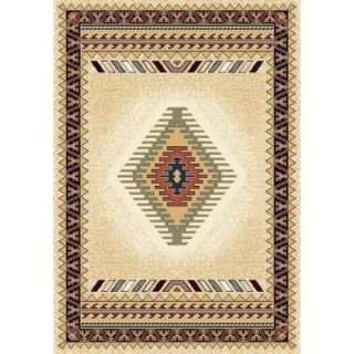 United Weavers Tuscan Cream 5 ft. 3 in. x 7 ft. 6 in. Area Rug 940 27097 58