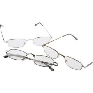3 Pack Metal Frame Reading Glasses 3PK +1.50 METAL READERS