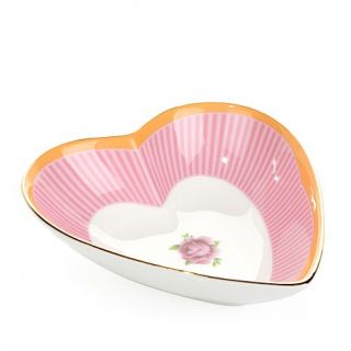 Royal Albert Candy Collection Heart Tray   Sweet Stripe   8045426