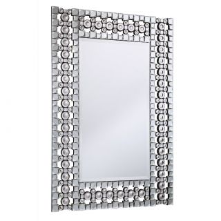 Modern Crystal Mirror by Elegant Lighting