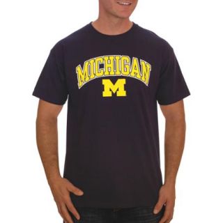 Russell NCAA Michigan Wolverines, Men's Classic Cotton T Shirt