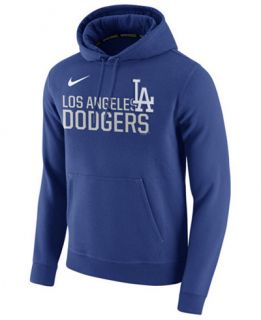 Nike Mens Los Angeles Dodgers Pullover Fleece Hoodie   Sports Fan