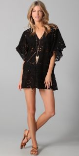 ViX Swimwear Solid Vintage Lace Cover Up