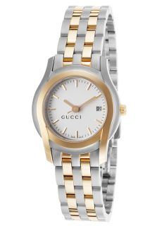 Women's G Class Two Tone Stainless Steel White Dial