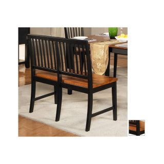 Steve Silver Company Branson Black Cherry 40 in Dining Bench